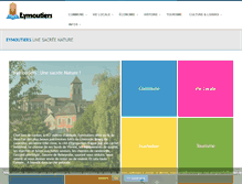 Tablet Screenshot of mairie-eymoutiers.fr